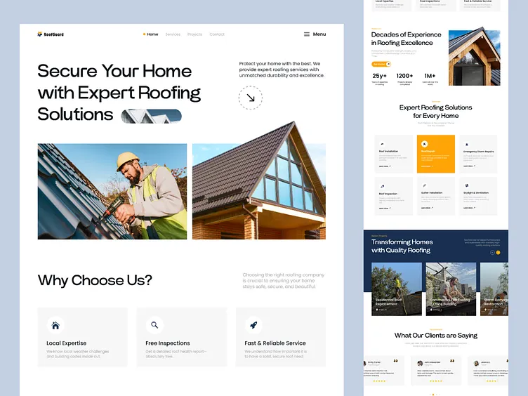 Web Development for Roofing Companies